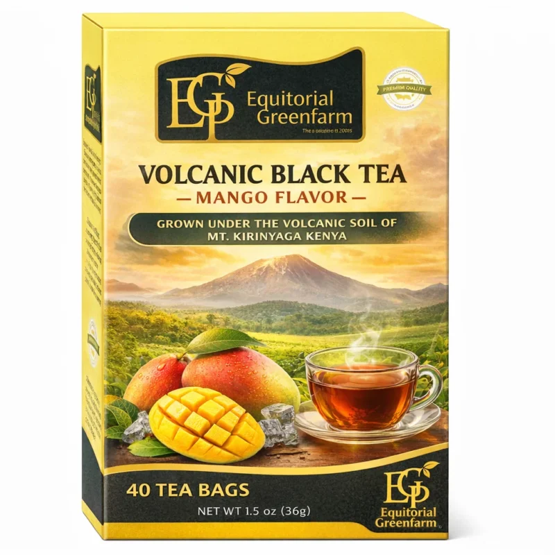 Volcanic Black Tea – Mango Flavor